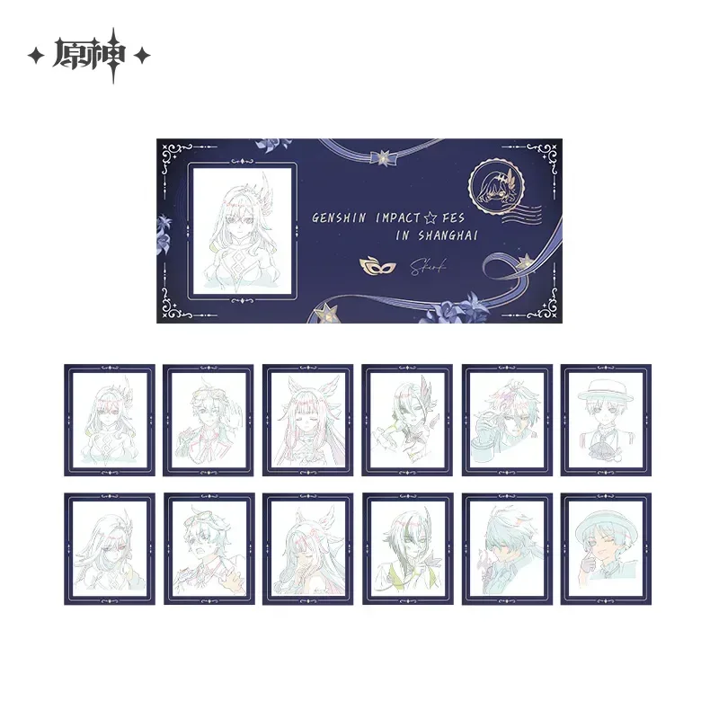 Genshin Impact FES 2026 Series Original Film Ticket Stub Set