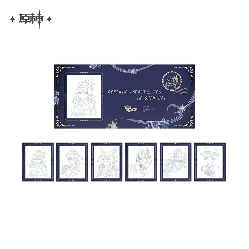Genshin Impact FES 2026 Series Original Film Ticket Stub Set - Image 3