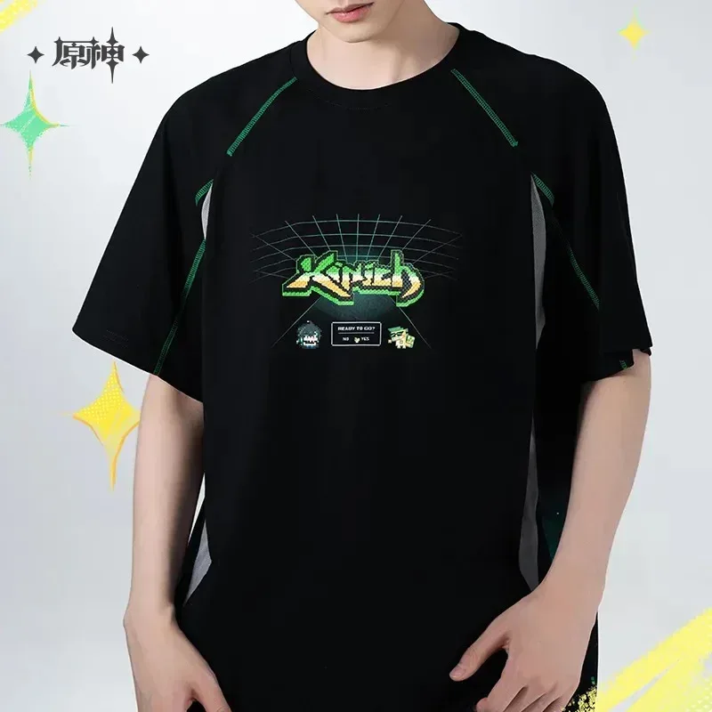 Genshin Impact Flames and Foothills Series Impression T-shirt Kinich - Image 5