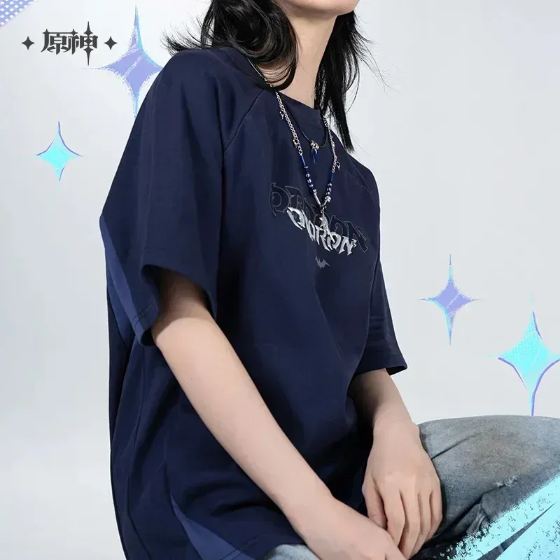 Genshin Impact Flames and Foothills Series Impression T-shirt Ororon - Image 2