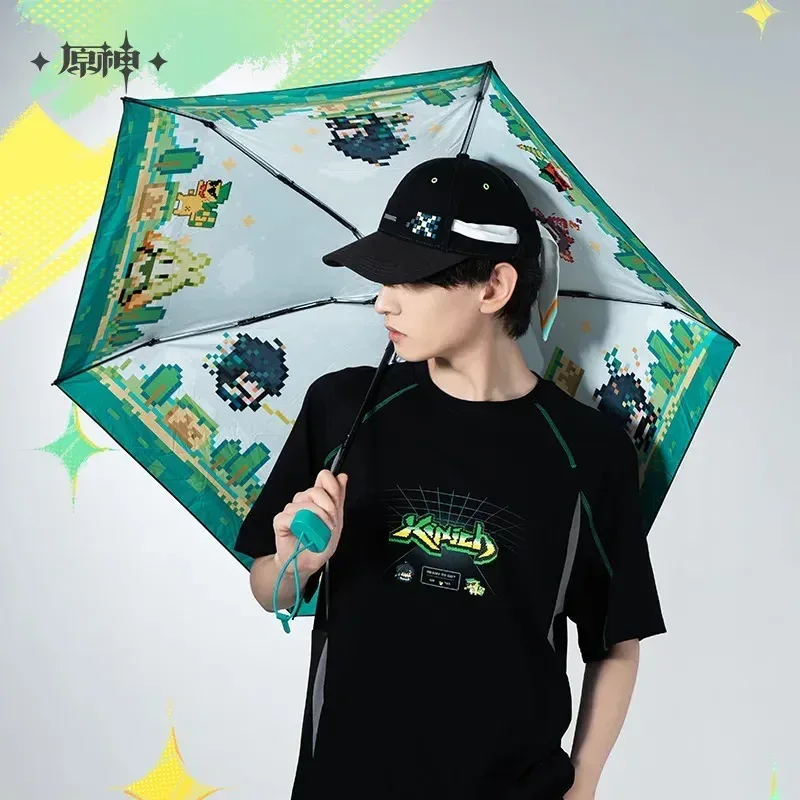 Genshin Impact Flames and Foothills Series Kinich Impression Parasols - Image 4
