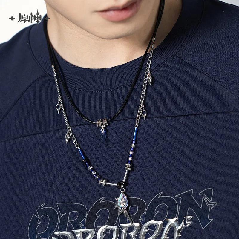 Genshin Impact Flames and Foothills Series Ororon Impression Double Necklace - Image 2