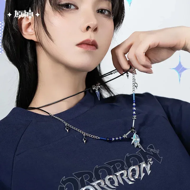 Genshin Impact Flames and Foothills Series Ororon Impression Double Necklace - Image 4