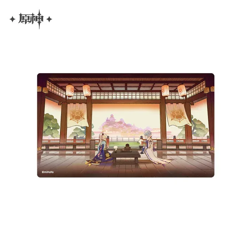 Genshin Impact Floating World Under the Moonlight Series Transparent Cards - Image 4