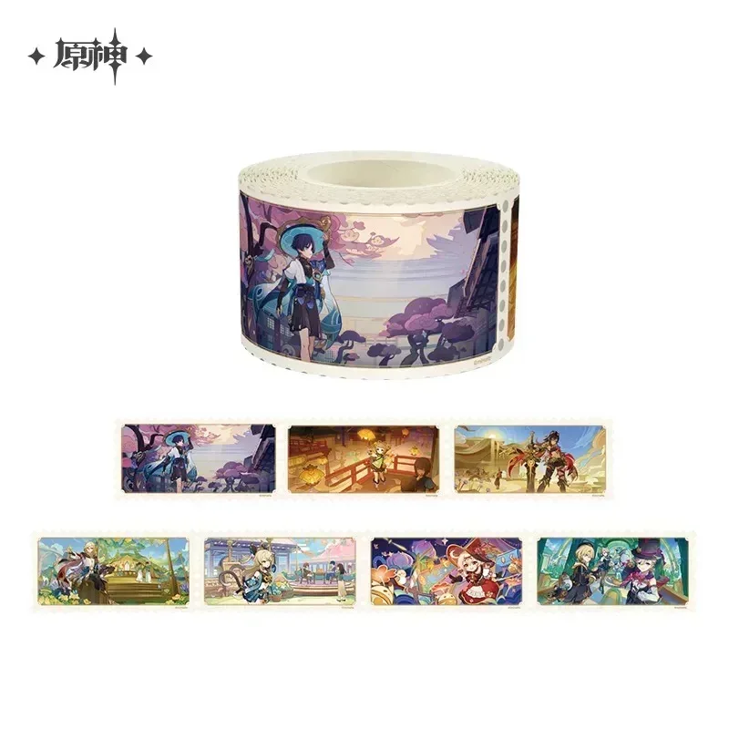 Genshin Impact Floating World Under the Moonlight Series Washi Tape - Image 7