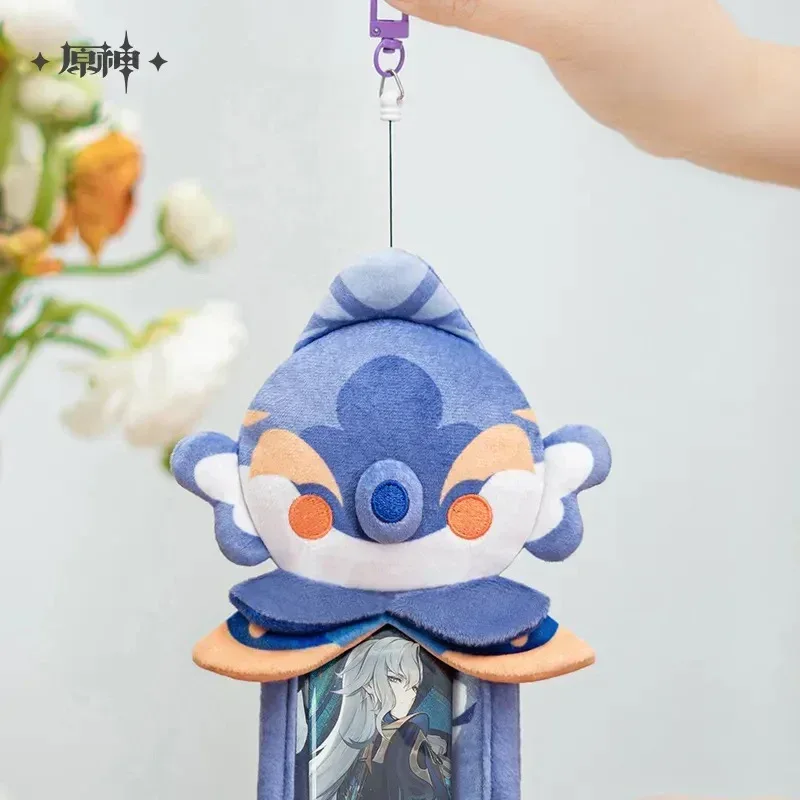 Genshin Impact Fontemer Series Bubbler Seahorse Plush Card Holder - Image 4