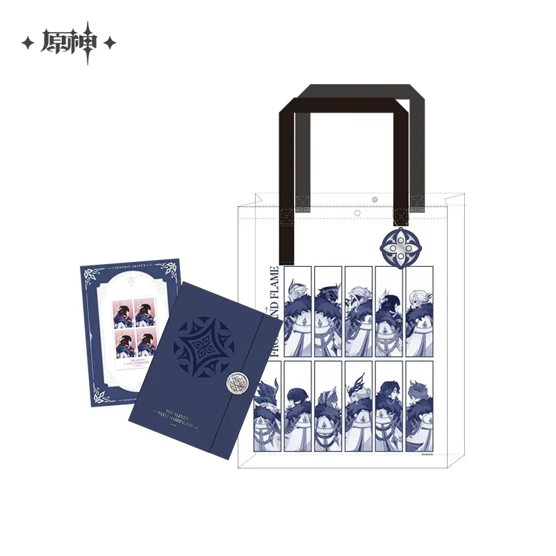 Genshin Impact Frost and Flame Merchandise Series Damselette Photocard Set (Not For Sale) - Image 3