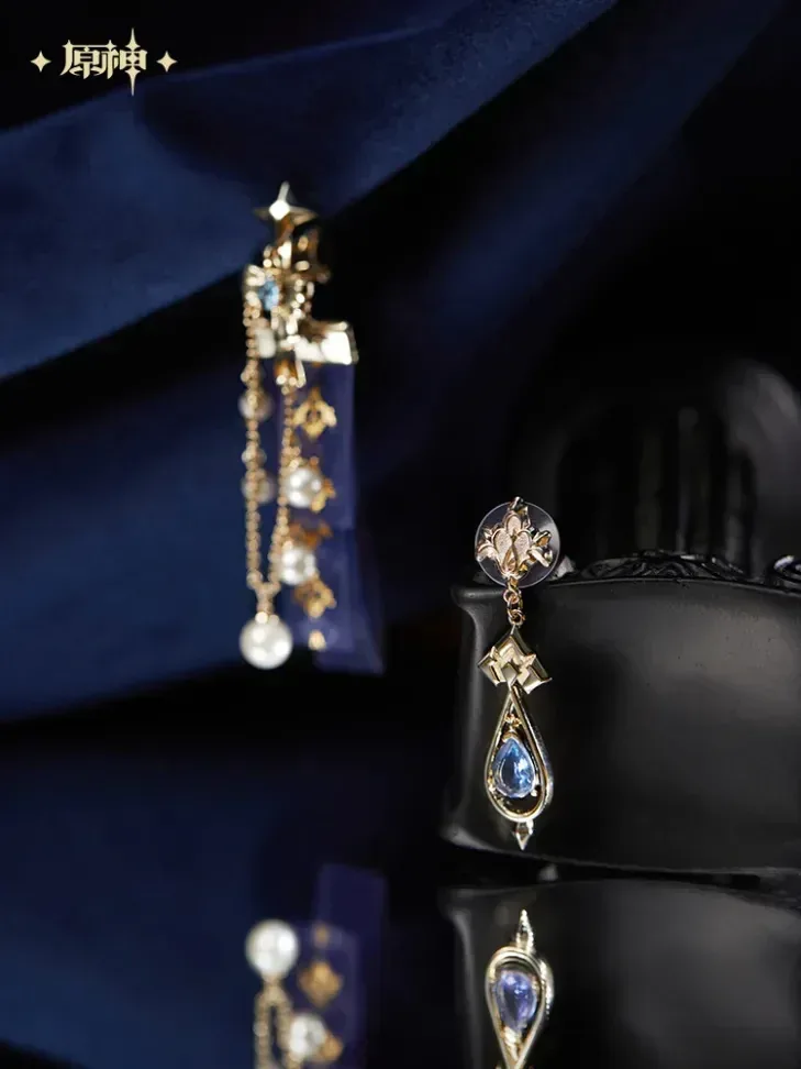 Genshin Impact Furina Theme Impression Series Earrings - Image 3