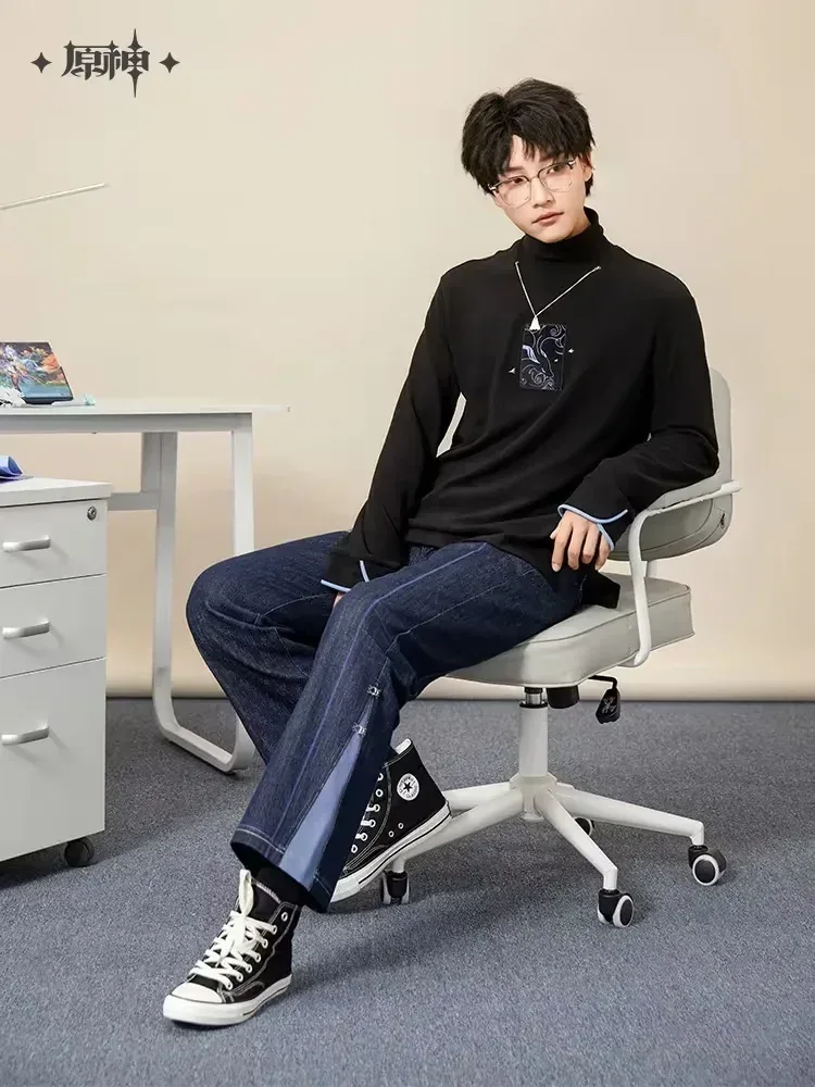 Genshin Impact Ganyu Impression Series Jeans - Image 5