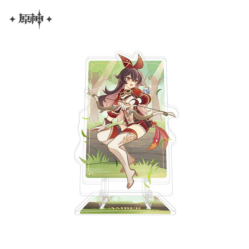 Genshin Impact Genius Invokation TCG Acrylic Mobile Phone Holder - Image 16