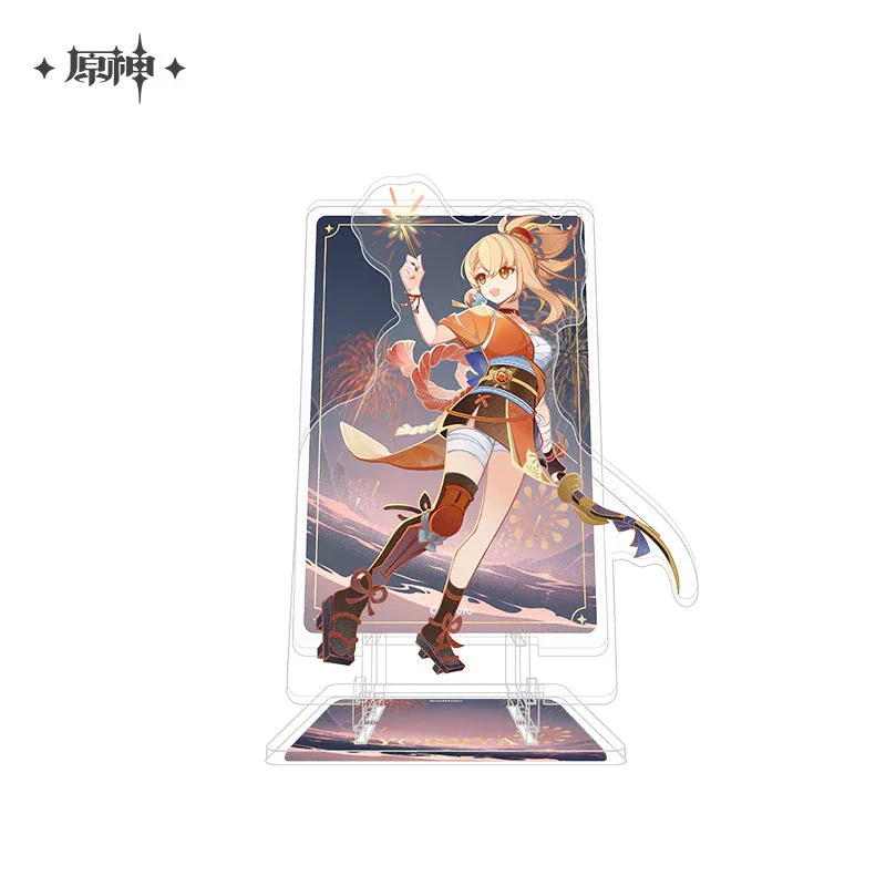Genshin Impact Genius Invokation TCG Acrylic Mobile Phone Holder - Image 21