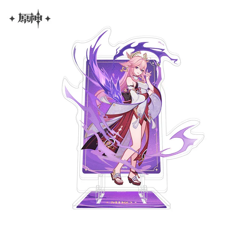 Genshin Impact Genius Invokation TCG Acrylic Mobile Phone Holder - Image 23