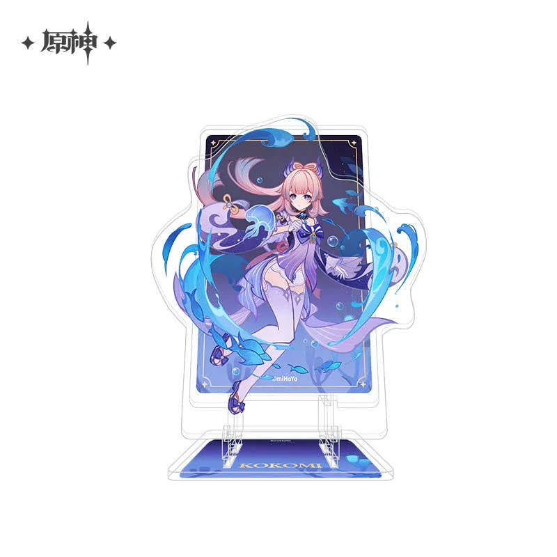 Genshin Impact Genius Invokation TCG Acrylic Mobile Phone Holder - Image 35