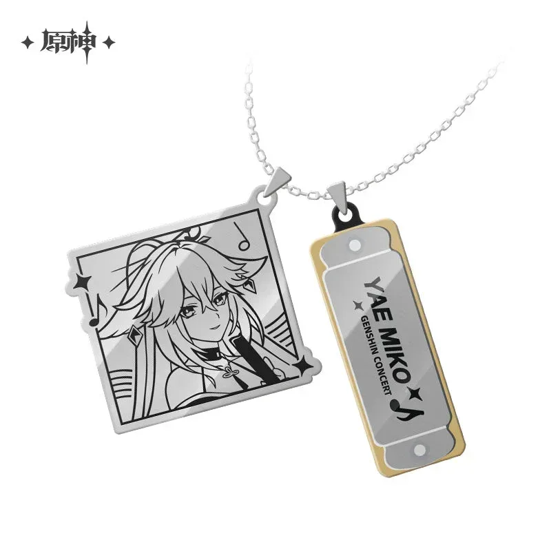 Genshin Impact Genshin Concert 2022 Series Mini Harmonica Necklace - Image 12