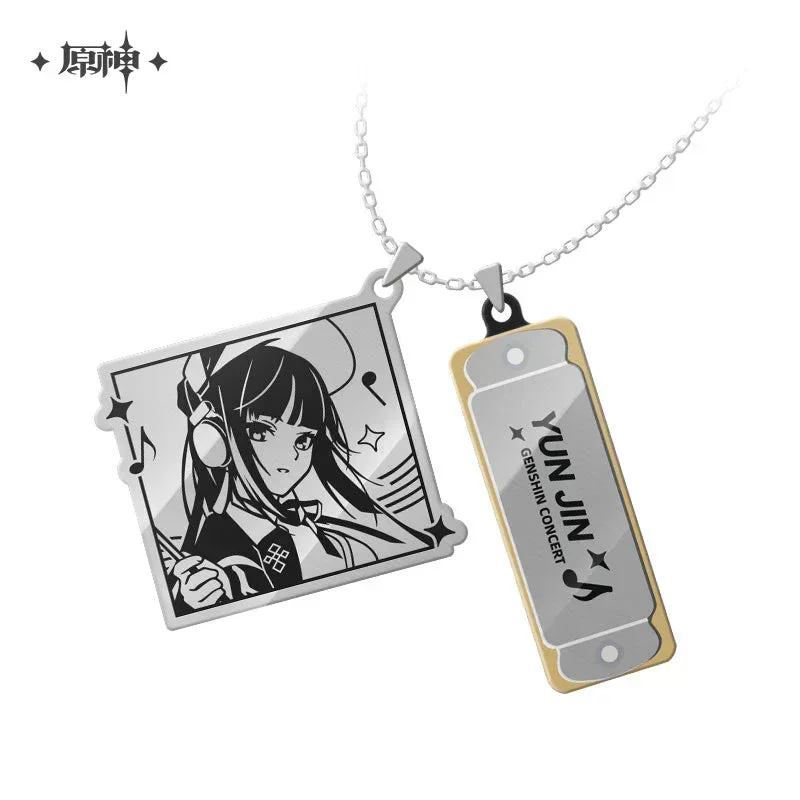 Genshin Impact Genshin Concert 2022 Series Mini Harmonica Necklace - Image 3
