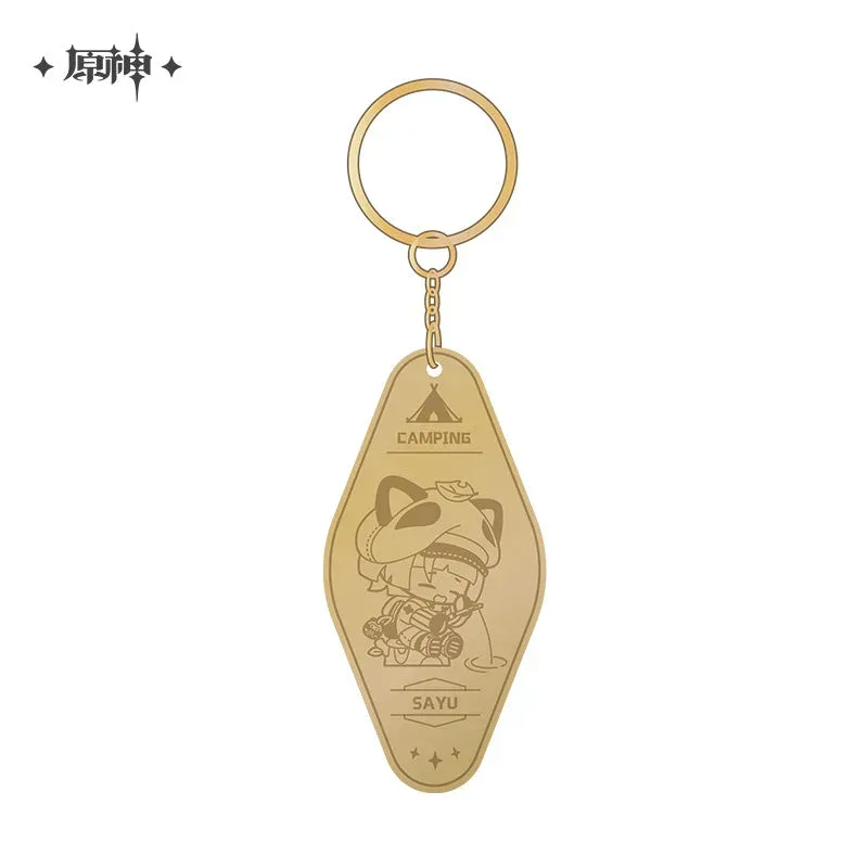 Genshin Impact Go Camping Series Metal Pendant - Image 10