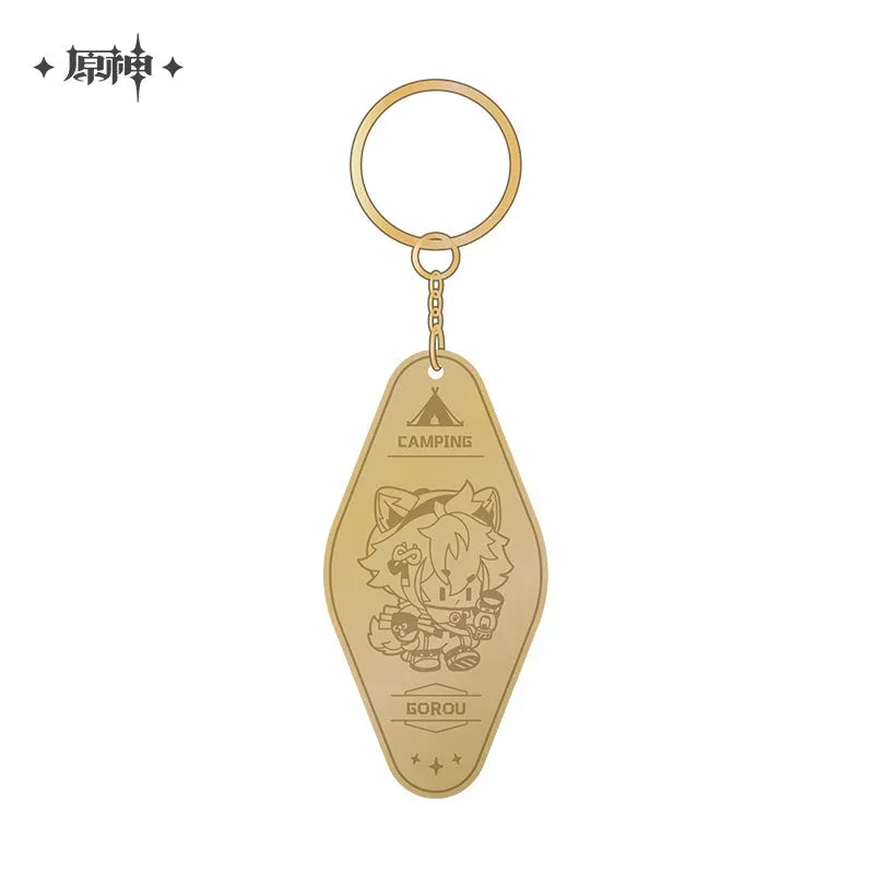 Genshin Impact Go Camping Series Metal Pendant - Image 5