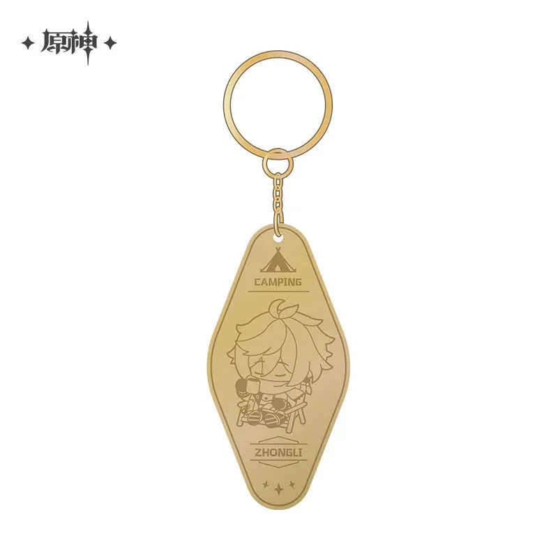 Genshin Impact Go Camping Series Metal Pendant - Image 7