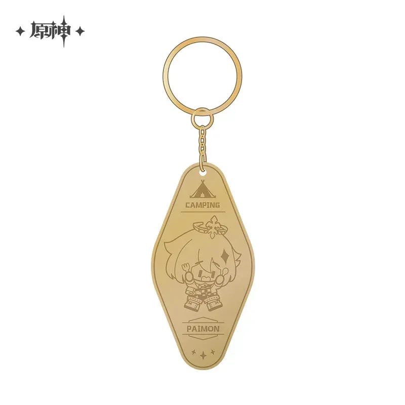 Genshin Impact Go Camping Series Metal Pendant - Image 8