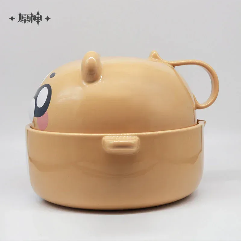 Genshin Impact Guoba Individual Size Ceramic Ramen Bowl - Image 4