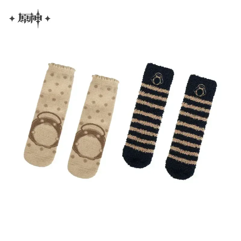 Genshin Impact House of the Hearth Winter Series Plush House Socks (2 Pairs) - Image 10