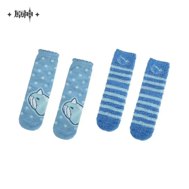 Genshin Impact House of the Hearth Winter Series Plush House Socks (2 Pairs) - Image 14
