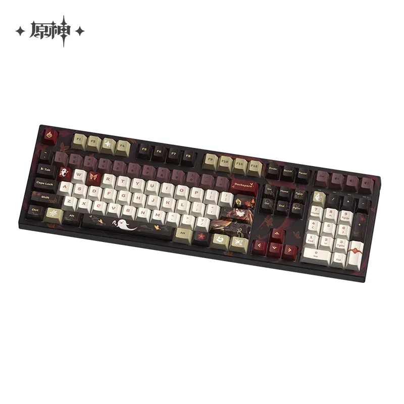 Genshin Impact Hutao Fragrance in Thaw Ver. Mechanical Keyboard - Image 3