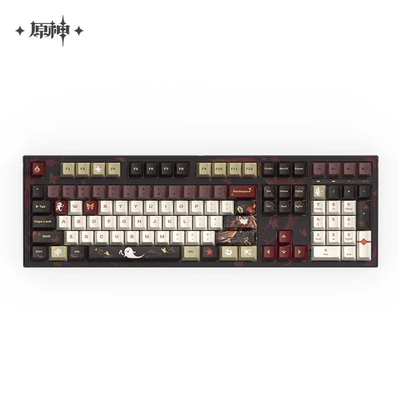 Genshin Impact Hutao Fragrance in Thaw Ver. Mechanical Keyboard - Image 9