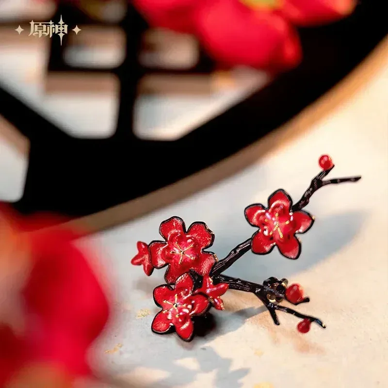 Genshin Impact Hutao Theme Impression Series Brooch - Image 2