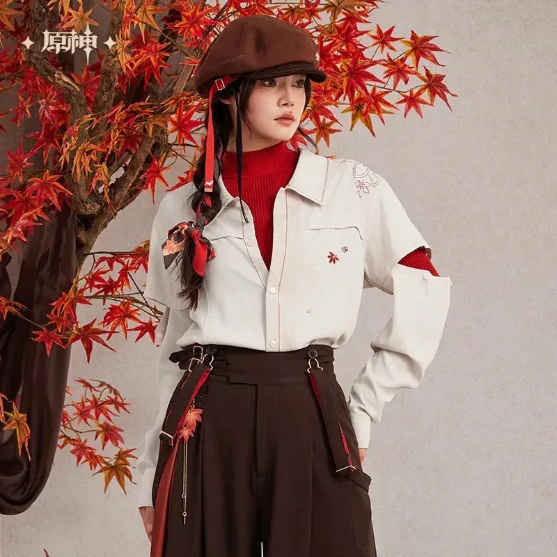 Genshin Impact Kaedehara Kazuha Theme Impression Series Long-sleeved Shirt - Image 2