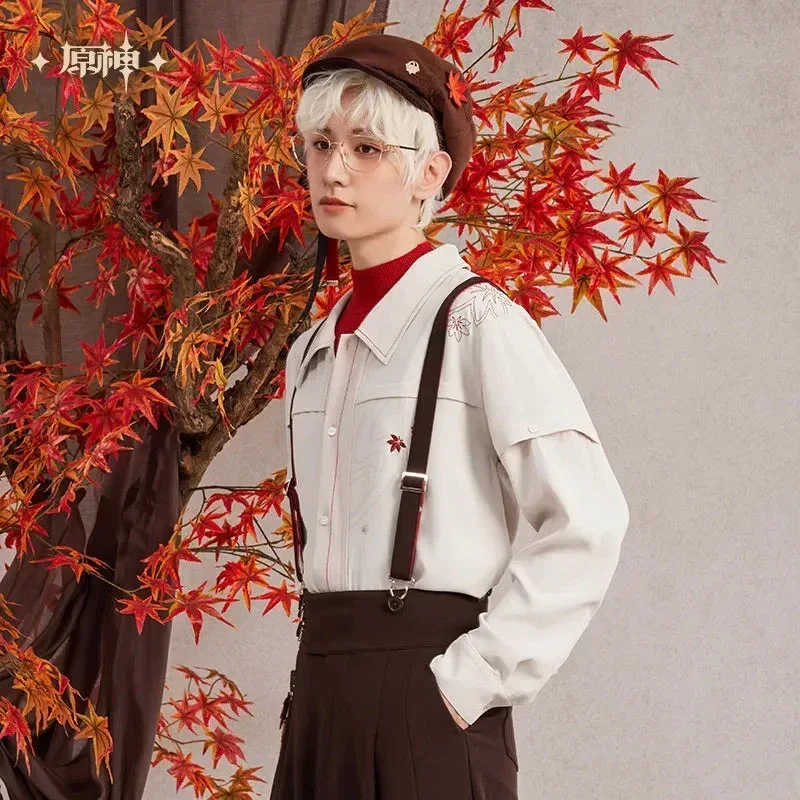 Genshin Impact Kaedehara Kazuha Theme Impression Series Long-sleeved Shirt - Image 3