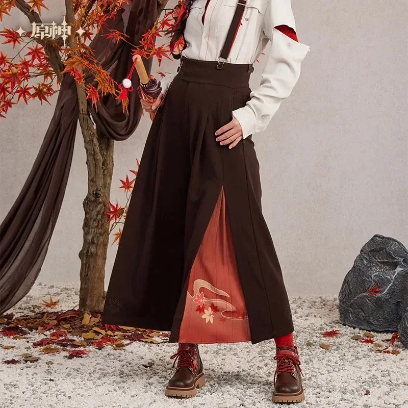 Genshin Impact Kaedehara Kazuha Theme Impression Series Wide-leg Overalls - Image 2