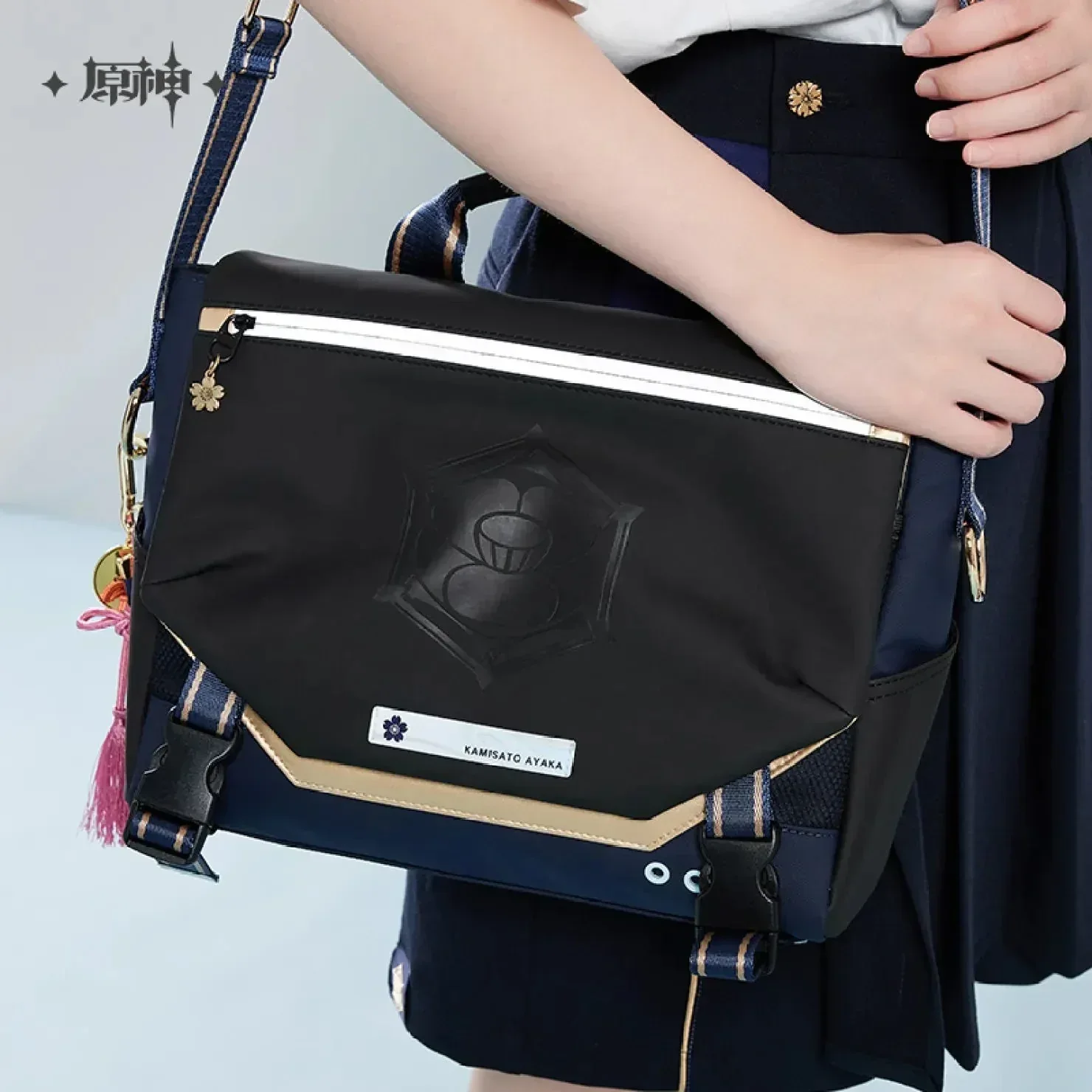 Genshin Impact Kamisato Ayaka Theme Impression Series Crossbody Bag - Image 3