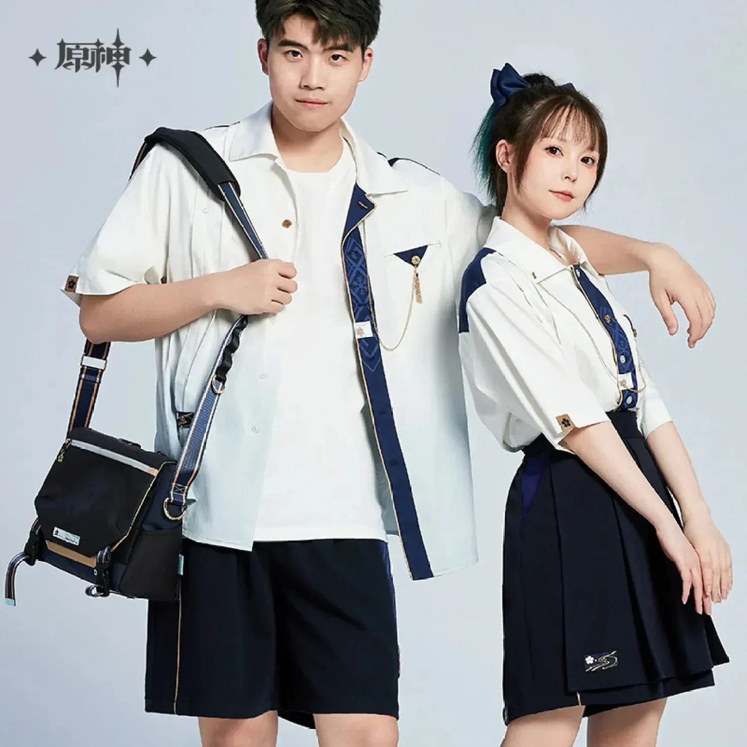 Genshin Impact Kamisato Ayaka Theme Impression Series Crossbody Bag - Image 4