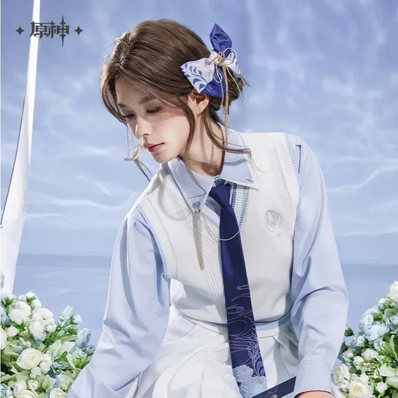 Genshin Impact Kamisato Ayato Theme Impression Series Bow Hair Pendant - Image 6