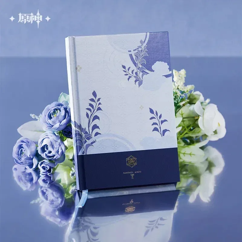 Genshin Impact Kamisato Ayato Theme Impression Series Notebook Bookmark Gift Box