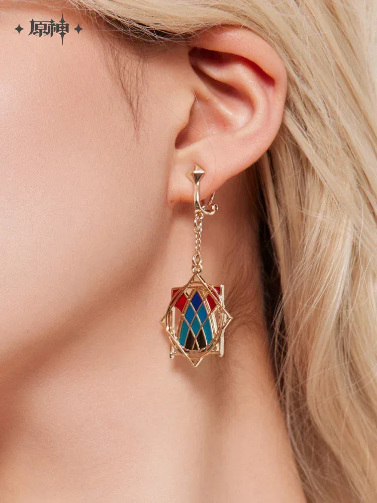 Genshin Impact Kaveh Impression Theme Series Necklace/ Ear Clip - Image 4