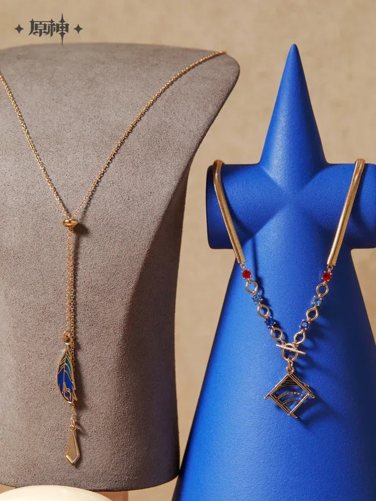 Genshin Impact Kaveh Impression Theme Series Necklace/ Ear Clip - Image 6