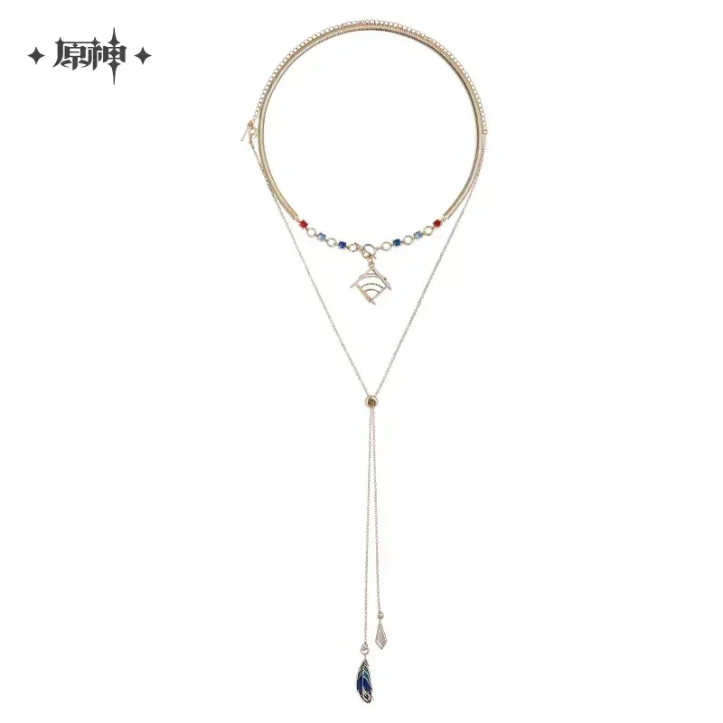 Genshin Impact Kaveh Impression Theme Series Necklace/ Ear Clip - Image 8