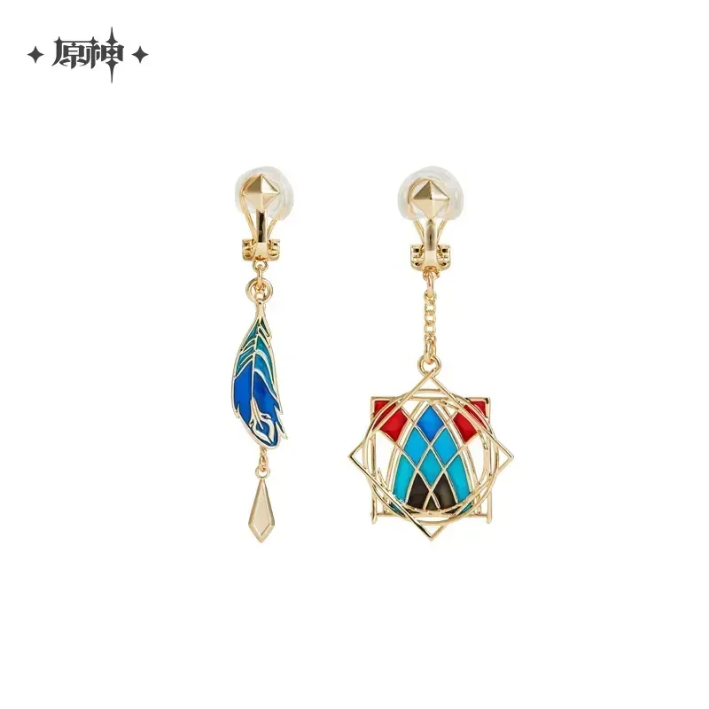 Genshin Impact Kaveh Impression Theme Series Necklace/ Ear Clip - Image 9