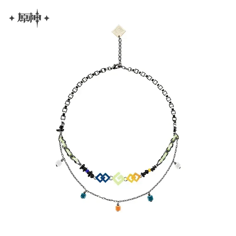 Genshin Impact Kinich Theme Impression Series Double Layer Short Necklace