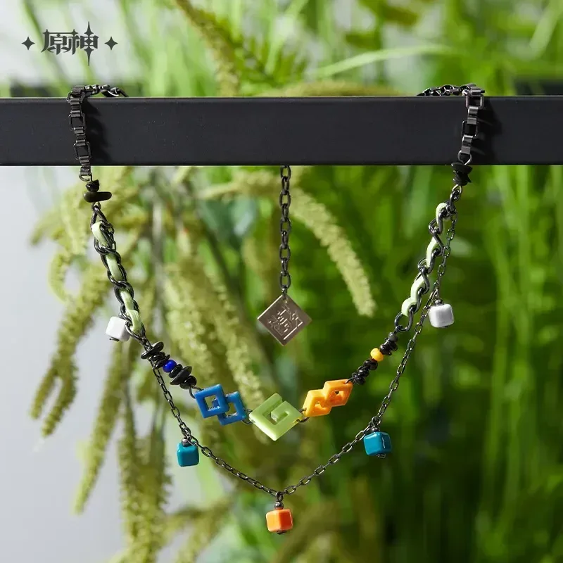Genshin Impact Kinich Theme Impression Series Double Layer Short Necklace - Image 4
