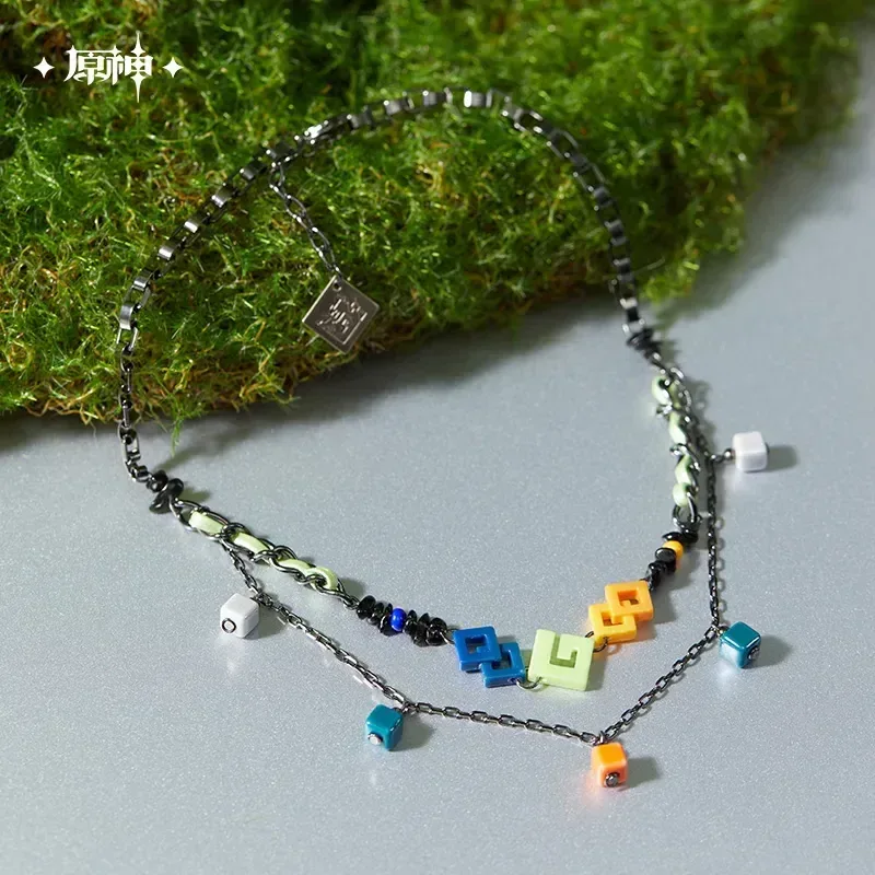 Genshin Impact Kinich Theme Impression Series Double Layer Short Necklace - Image 5
