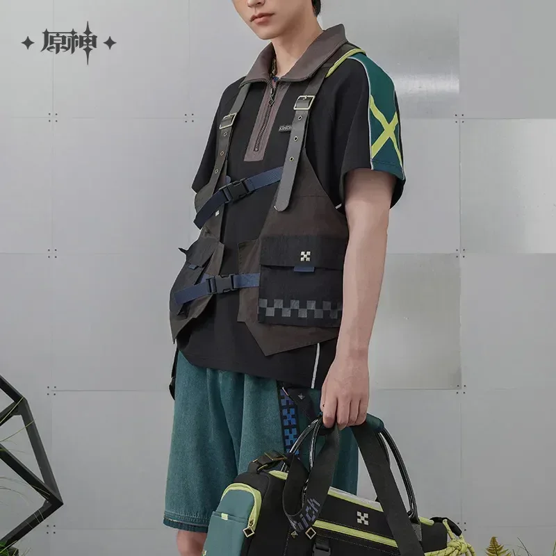 Genshin Impact Kinich Theme Impression Series Outdoor Work Vest - Image 4