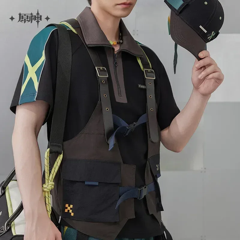 Genshin Impact Kinich Theme Impression Series Outdoor Work Vest - Image 5