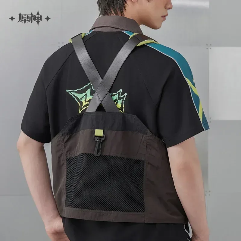 Genshin Impact Kinich Theme Impression Series Outdoor Work Vest - Image 6