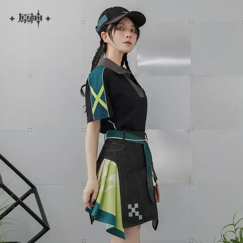 Genshin Impact Kinich Theme Impression Series Short Sleeved POLO Shirt - Image 2