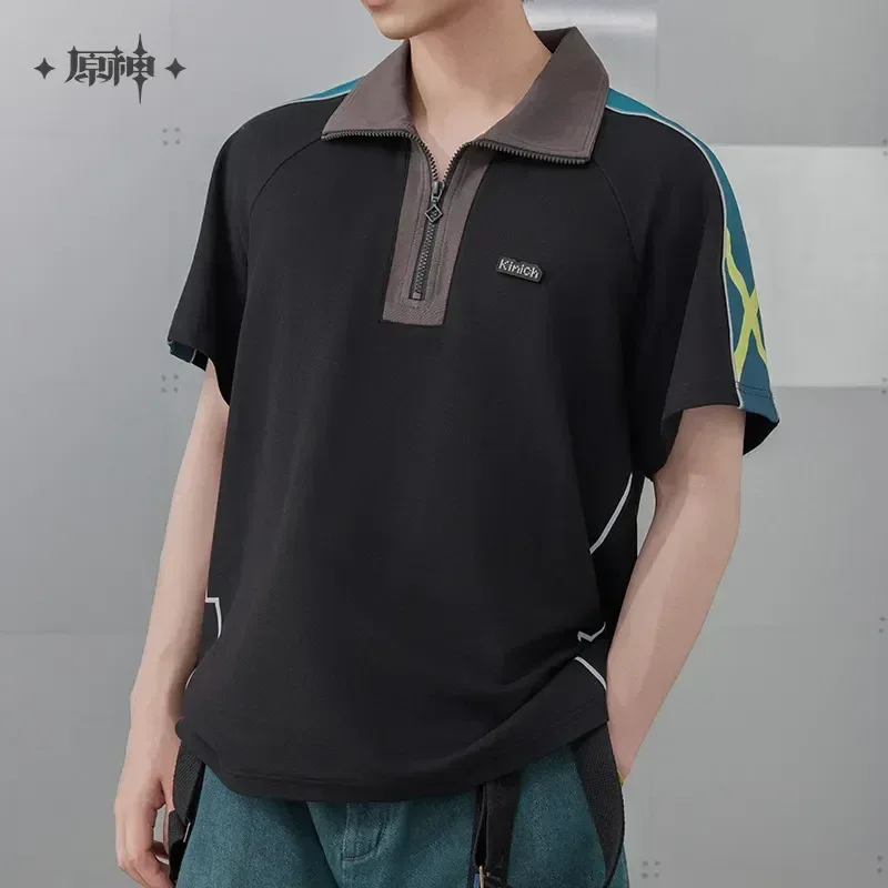 Genshin Impact Kinich Theme Impression Series Short Sleeved POLO Shirt - Image 5