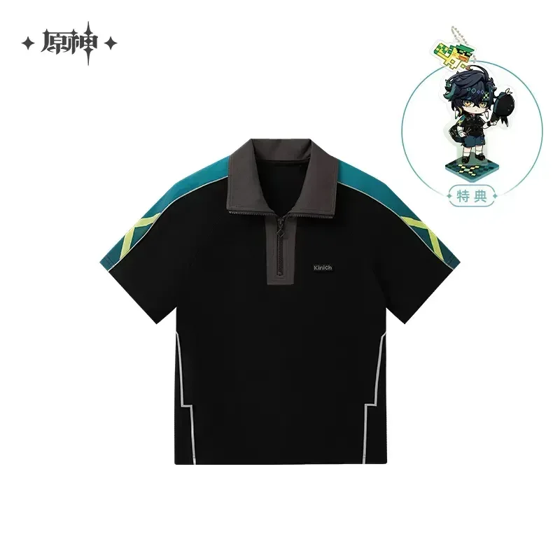 Genshin Impact Kinich Theme Impression Series Short Sleeved POLO Shirt - Image 7