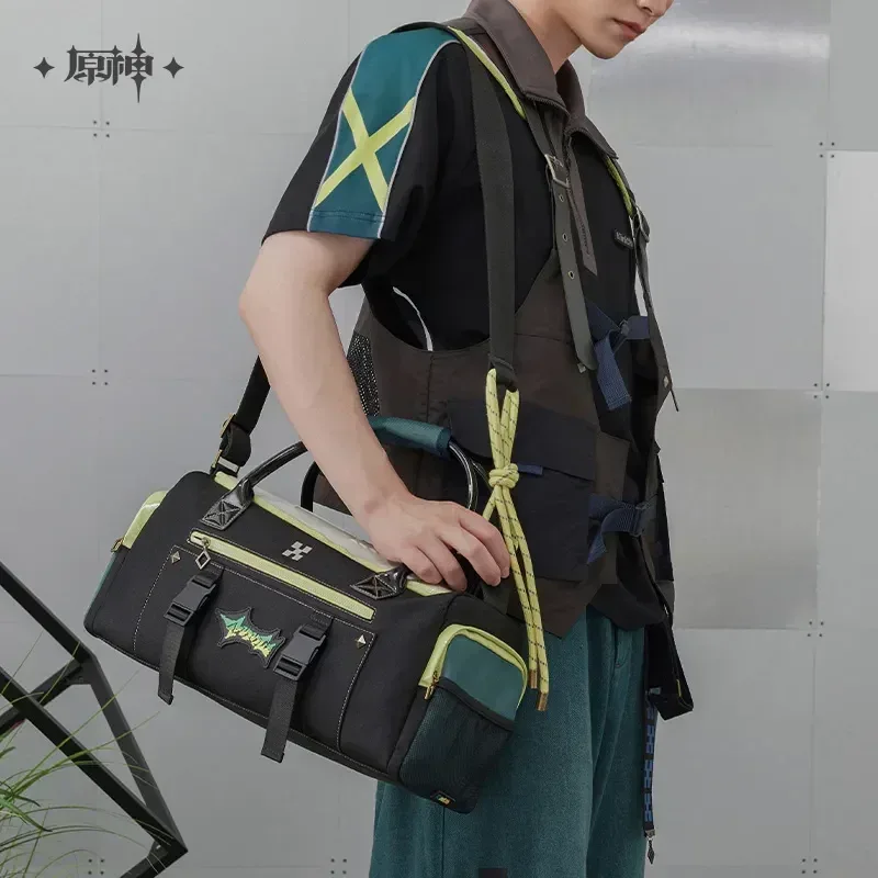Genshin Impact Kinich Theme Impression Series Sports Travel Bag - Image 3